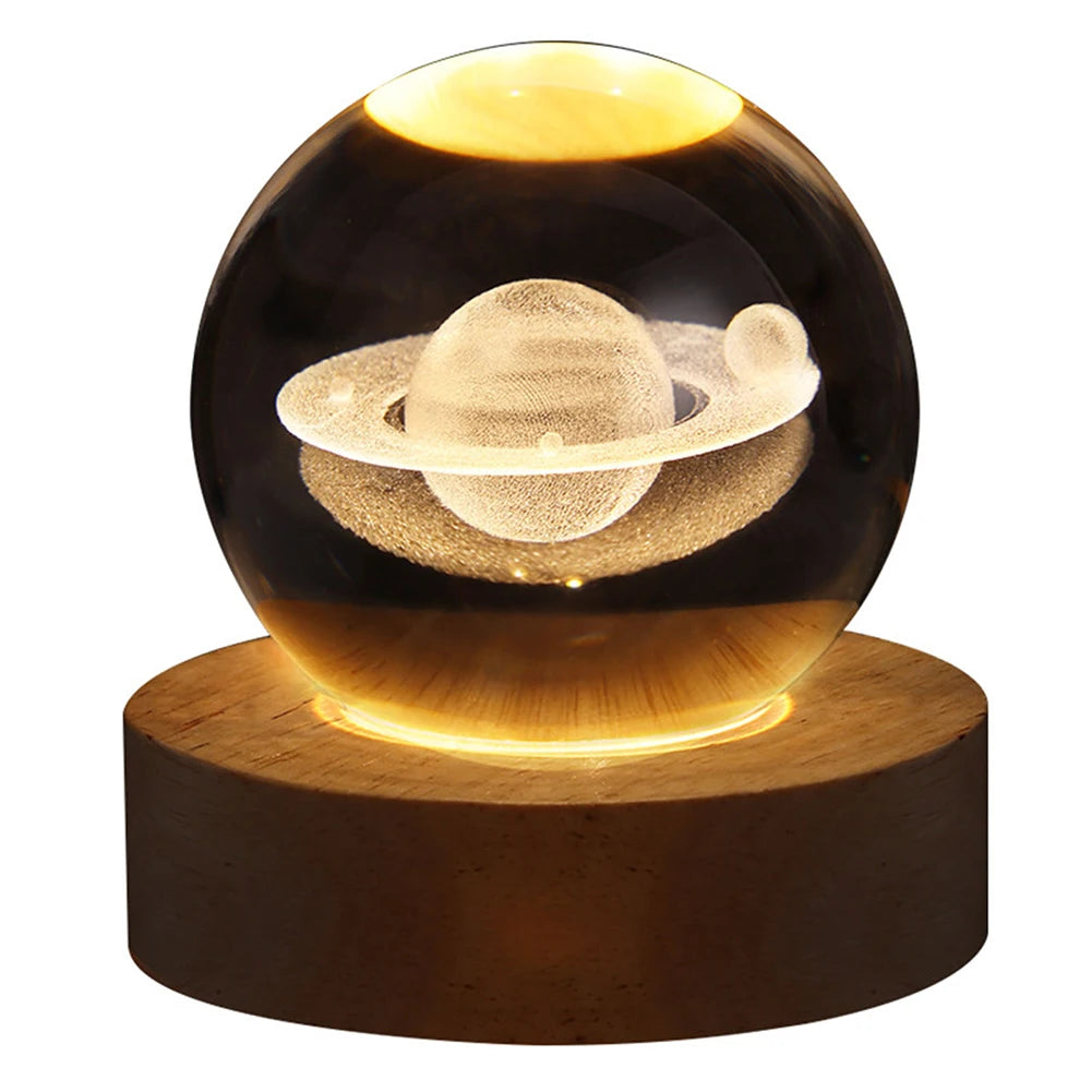 Galaxy Kristall Lampe 3D